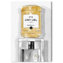 Oliver Gal Fashion Fountain Giclee Art Print On Gallery Wrap Canvas, 30 X 45