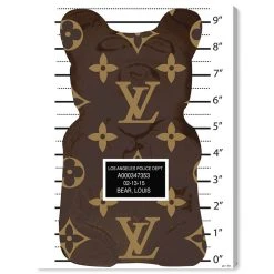 Oliver Gal LV Gummy By Matt Bentley Hoover Canvas Art - 36 X 30 X 1.5