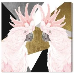Oliver Gal Cockatoo Deco Canvas Art Collection