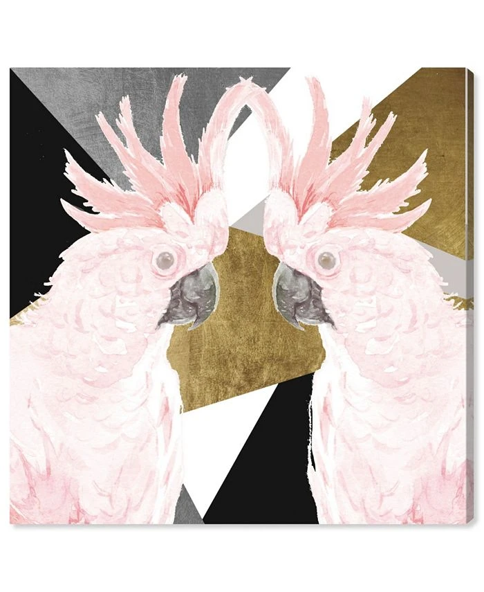 Oliver Gal Cockatoo Deco Canvas Art Collection