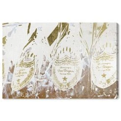 Oliver Gal Champagne Showers Canvas Art Collection