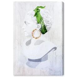 Oliver Gal Fashion Woman Bust Giclee Art Print On Gallery Wrap Canvas, 24 X 36
