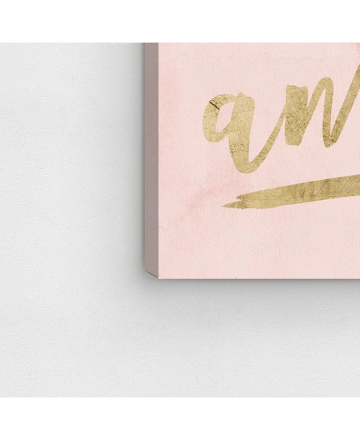 Oliver Gal To Be Amazing Canvas Art - 24 X 24 X 1.5 - Image 4