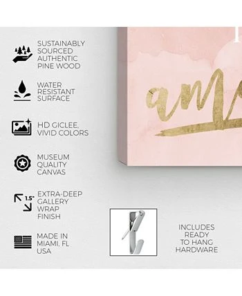 Oliver Gal To Be Amazing Canvas Art - 24 X 24 X 1.5 - Image 6
