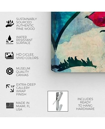 Oliver Gal Water Coveted Canvas Art - 24 X 20 X 1.5 - Image 6