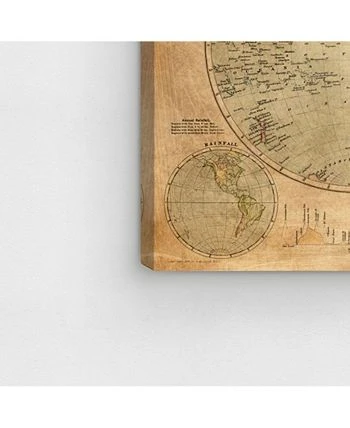 Oliver Gal World Continents Giclee Art Print On Gallery Wrap Canvas - Image 5