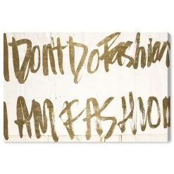 Oliver Gal Olden Fashion Girl Canvas Art Collection