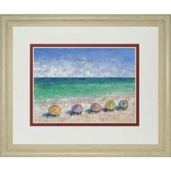 Classy Art South Shore II By Dominick Framed Print Wall Art, 34 X 40