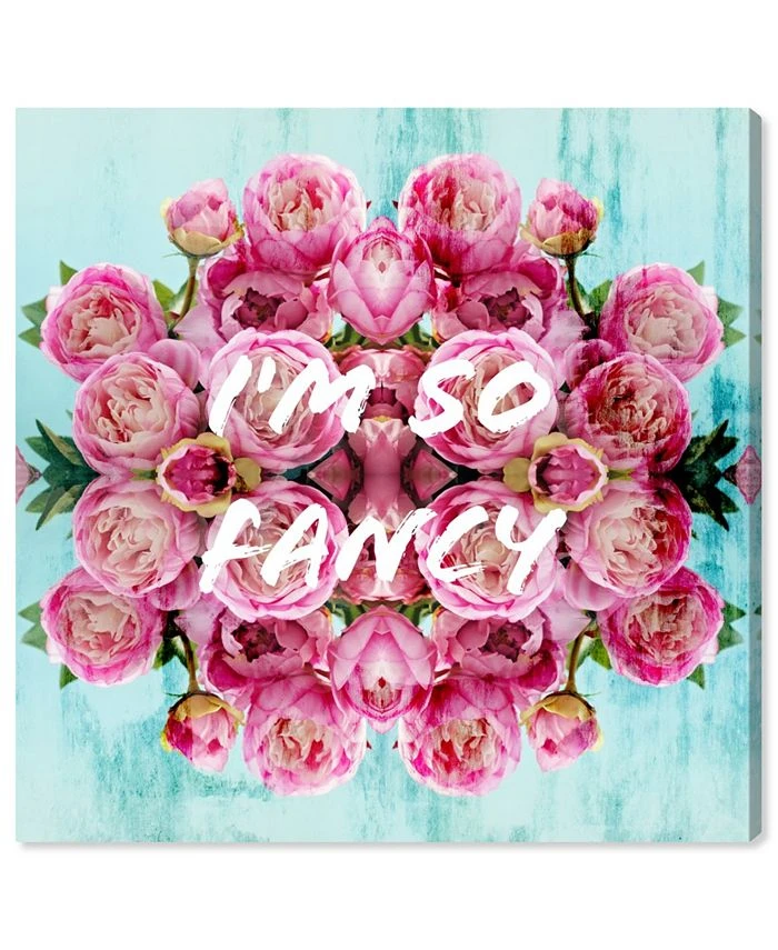 Oliver Gal So Fancy Canvas Art, 16 X 16