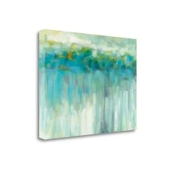 Tangletown Fine Art Lights On The Beach By Karen Lorena Parker Gale On Gallery Wrap Canvas, 24 X 18