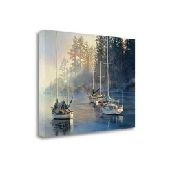 Tangletown Fine Art Serenity By Kiff Holland Fine Art Giclee Print On Gallery Wrap Canvas, 38 X 28