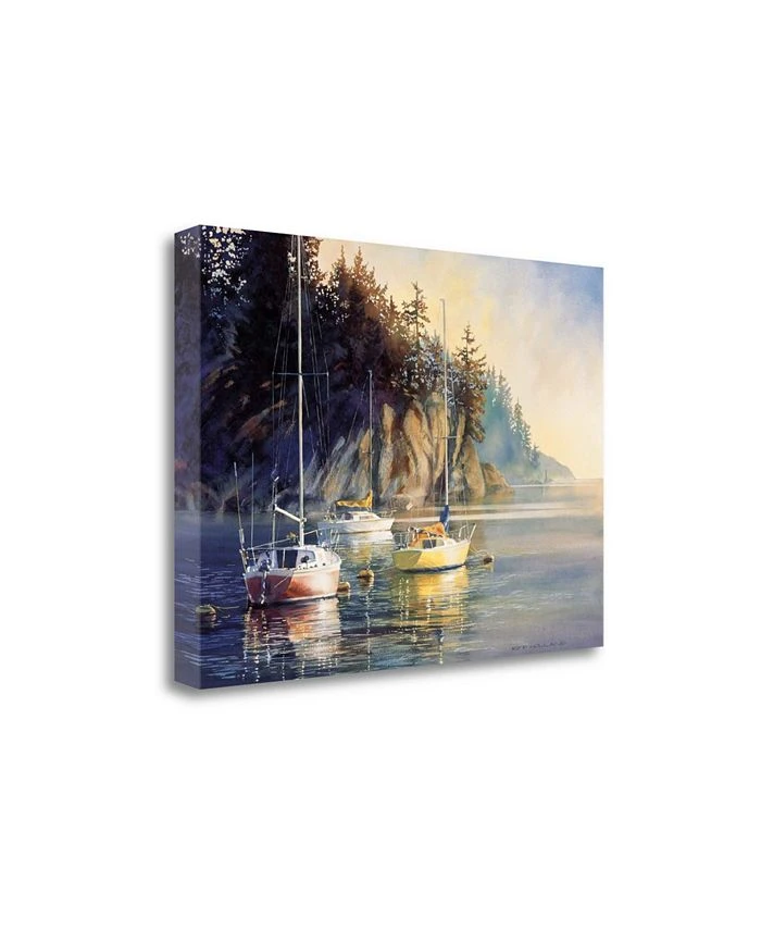 Tangletown Fine Art Sunrise By Kiff Holland Fine Art Giclee Print On Gallery Wrap Canvas, 34 X 24