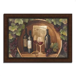 Tangletown Fine Art He Winery By Albena Hristova Framed Painting Print, 36 X 26