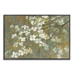 Tangletown Fine Art Dogwood In Spring By Danhui Nai Fine Art Giclee Print On Gallery Wrap Canvas, 32 X 22