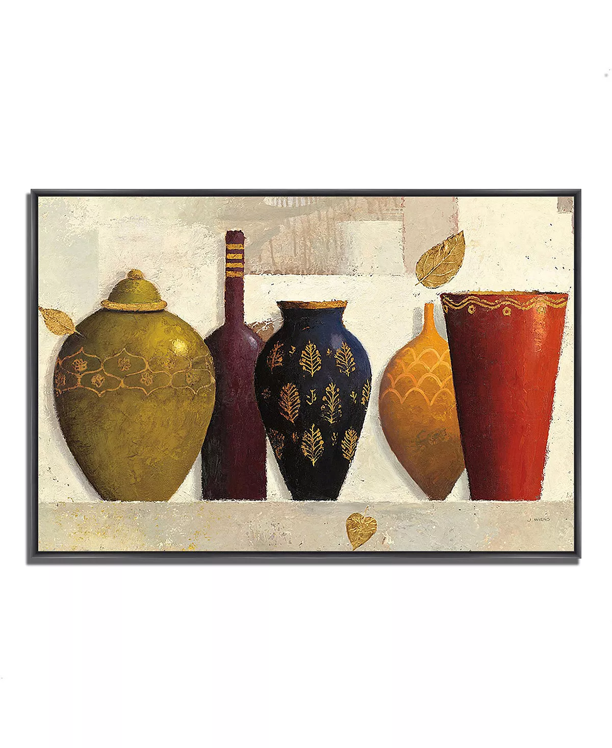 Tangletown Fine Art Jeweled Vessels By James Wiens Fine Art Giclee Print On Gallery Wrap Canvas, 47 X 32 - Image 2