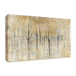 Tangletown Fine Art Seasons End Gold By Avery Tillmon Fine Art Giclee Print On Gallery Wrap Canvas, 30 X 20