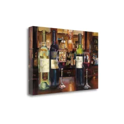 Tangletown Fine Art Reflection Of Wine By Marilyn Hageman Giclee Print On Gallery Wrap Canvas, 29 X 20
