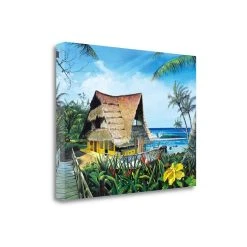 Tangletown Fine Art Hawaiian Hideaway By Scott Westmoreland Giclee Print On Gallery Wrap Canvas, 32 X 24