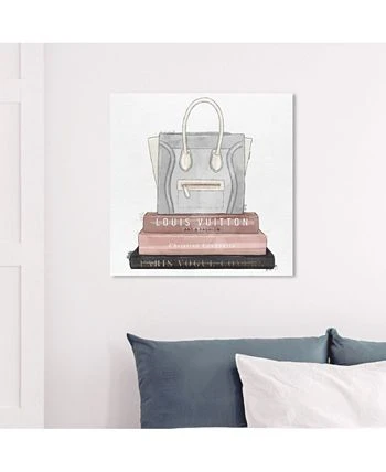 Oliver Gal My Fancy Purse And Books Canvas Art - 30 X 30 X 1.5 - Image 3