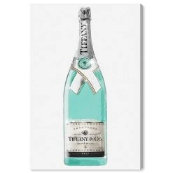 Oliver Gal Modern Fashion Bubbles Giclee Art Print On Gallery Wrap Canvas