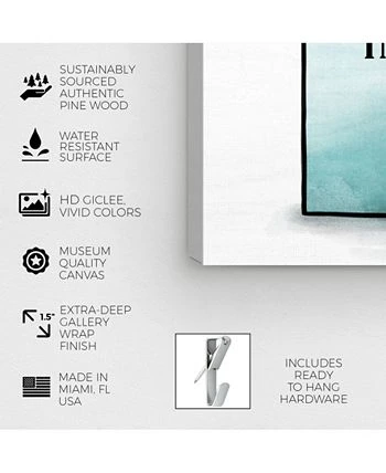 Oliver Gal Shop And Peek Canvas Art - 24 X 24 X 1.5 - Image 6