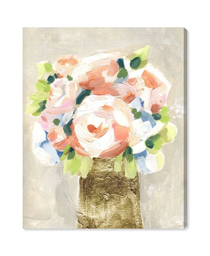 Oliver Gal Coral Peonies Canvas Art Collection
