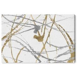 Oliver Gal Precious Metals Canvas Art, 45 X 30