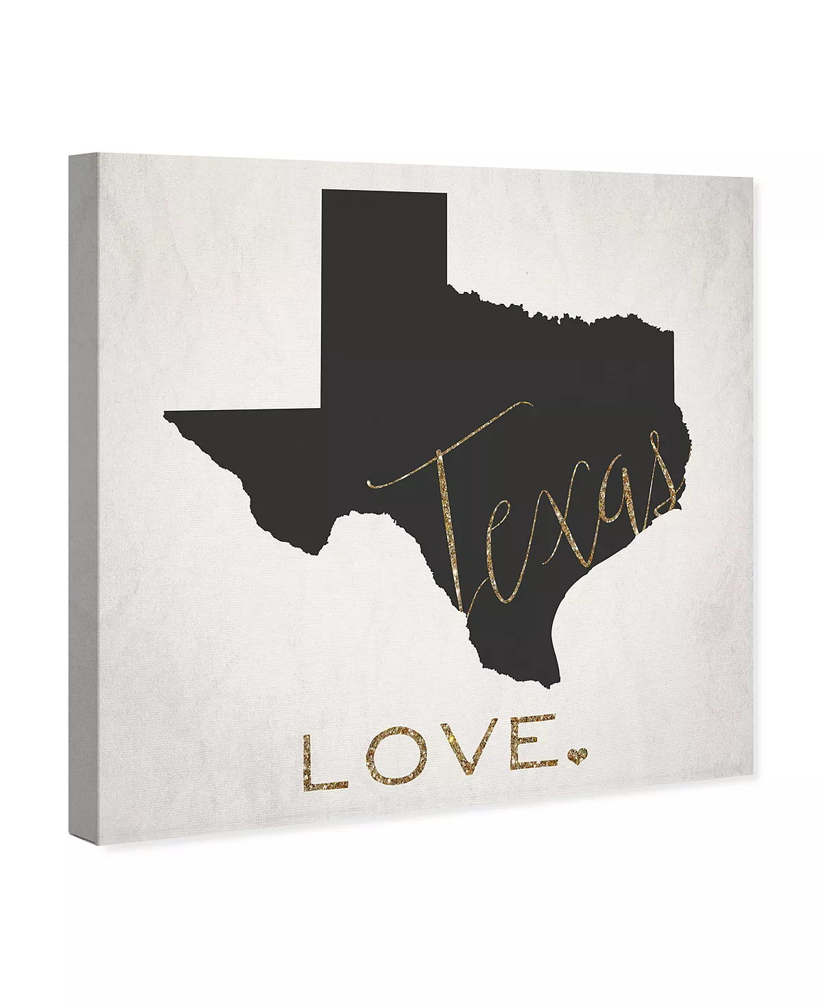 Oliver Gal US State Silhouette Giclee Art Print On Gallery Wrap Canvas - Image 5