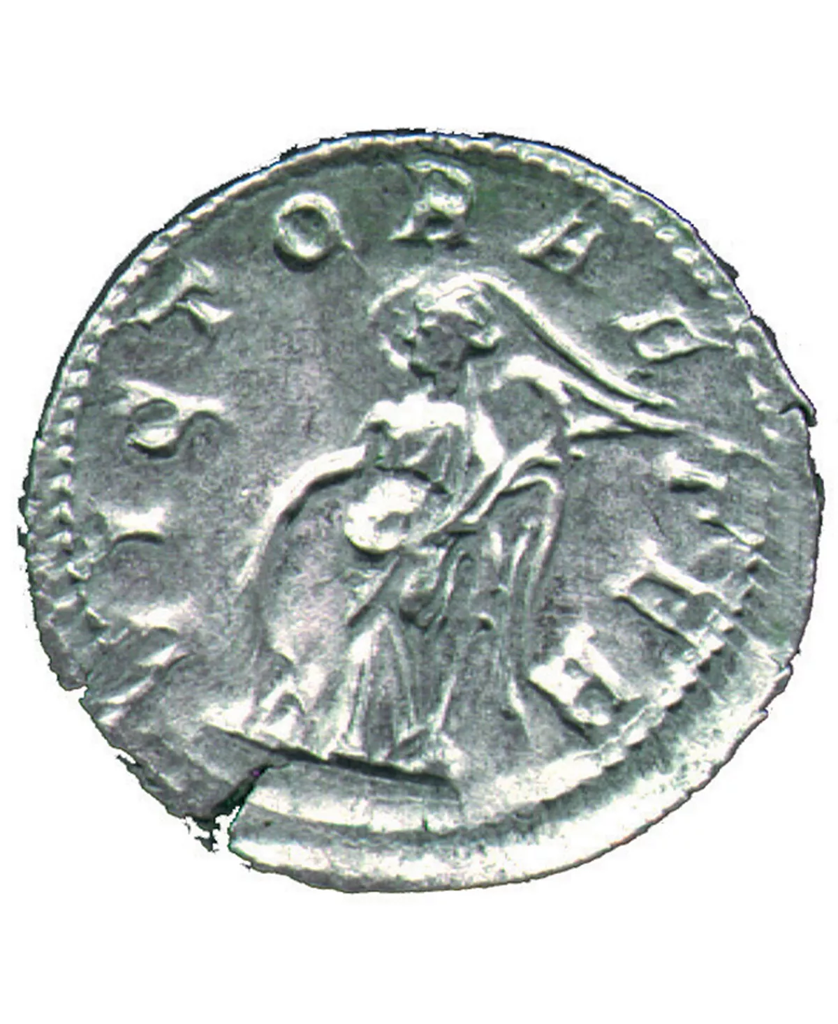 American Coin Treasures T Roman Empire Silver Coin - Image 2