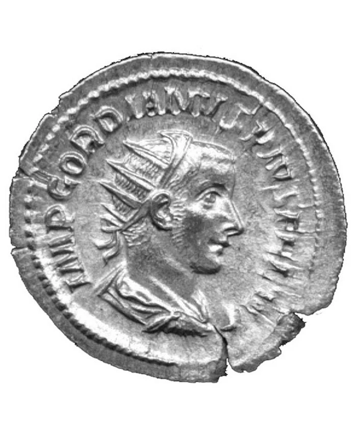 American Coin Treasures T Roman Empire Silver Coin