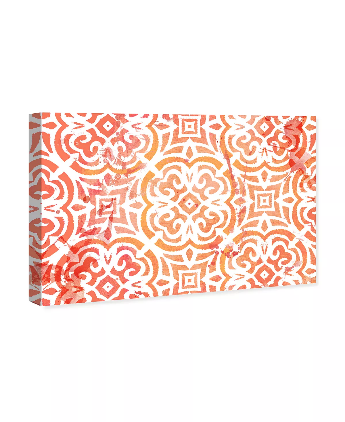 Oliver Gal Tiles Pattern Giclee Art Print On Gallery Wrap Canvas - Image 5