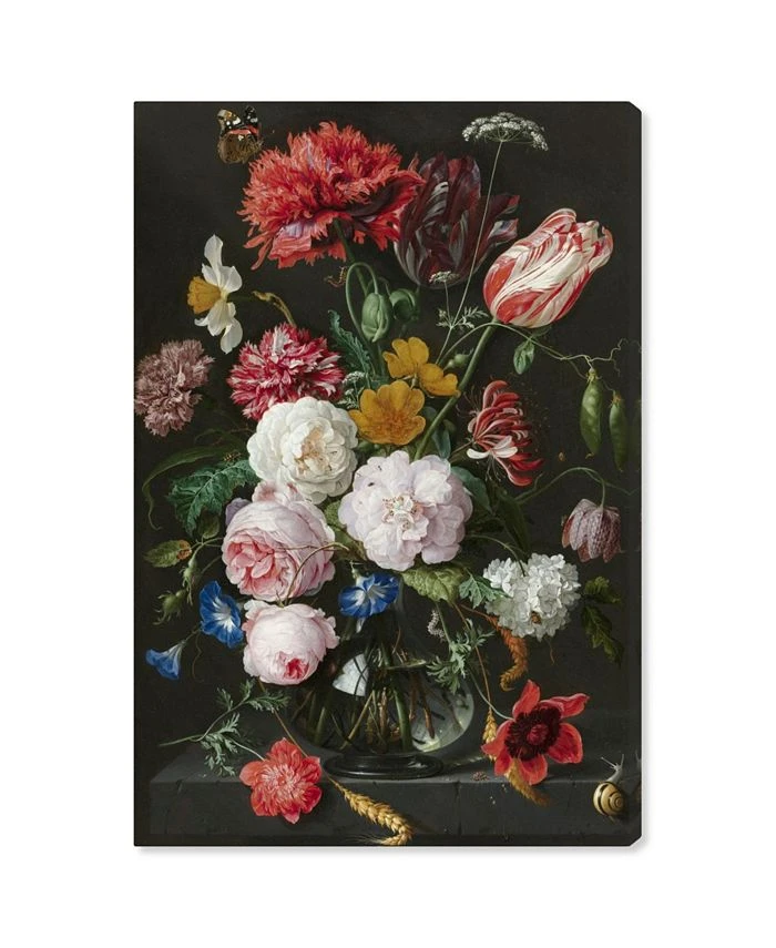 Oliver Gal Flower Arrangement XIV Canvas Art Collection