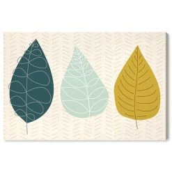 Oliver Gal World Of Leaves Canvas Art Collection