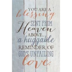 Dexsa You Are A Blessing New Horizons Wood Plaque With Easel, 6 X 9