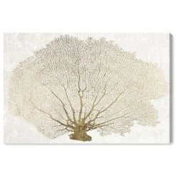 Oliver Gal Modern Marine Plant Giclee Print On Gallery Wrap Canvas Art