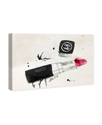 Oliver Gal Lipstick Stains Canvas Art, 45 X 30 - Image 2