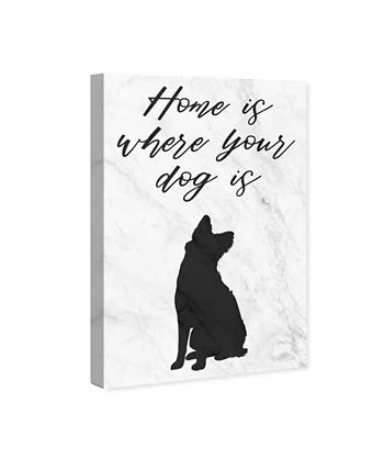 Oliver Gal Pet Love Quote Giclee Art Print On Gallery Wrap Canvas - Image 2