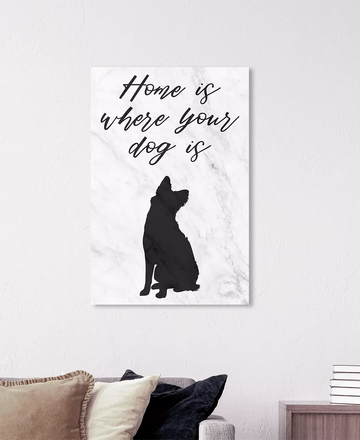 Oliver Gal Pet Love Quote Giclee Art Print On Gallery Wrap Canvas - Image 3