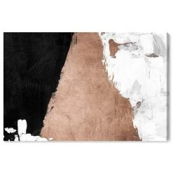 Oliver Gal Metal Paint Texture Giclee Art Print On Gallery Wrap Canvas