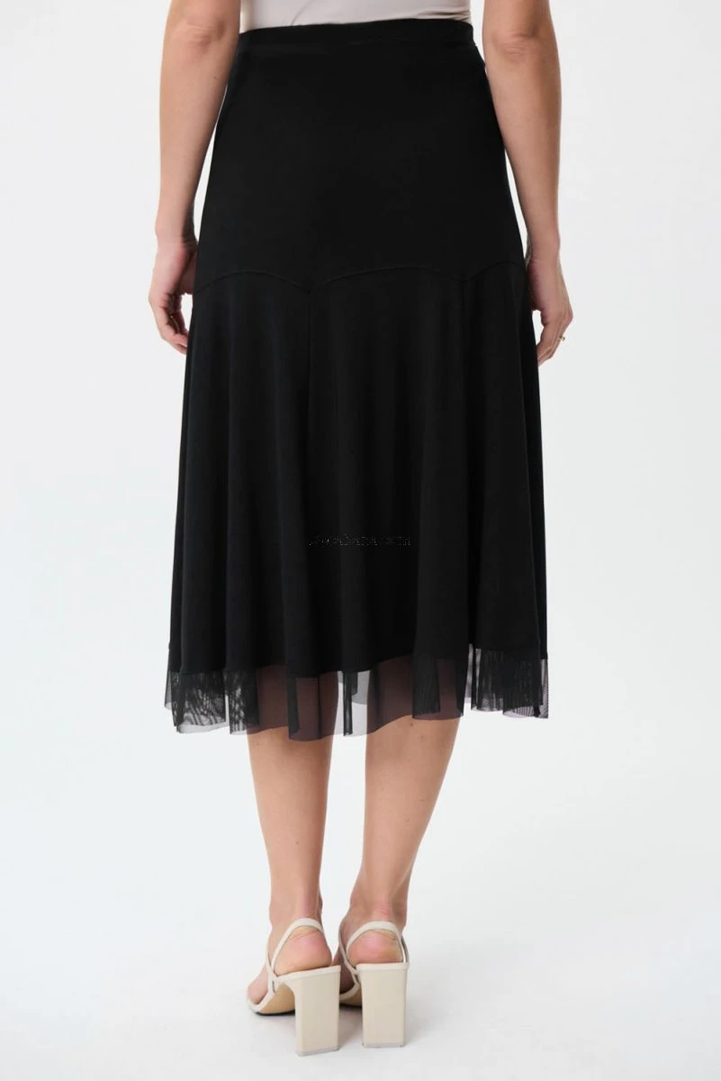 Joseph Ribkoff SKIRT WITH MESH HEM - Image 3