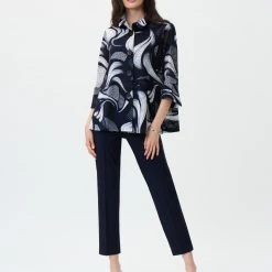 Joseph Ribkoff SWIRL PRINT JACKET