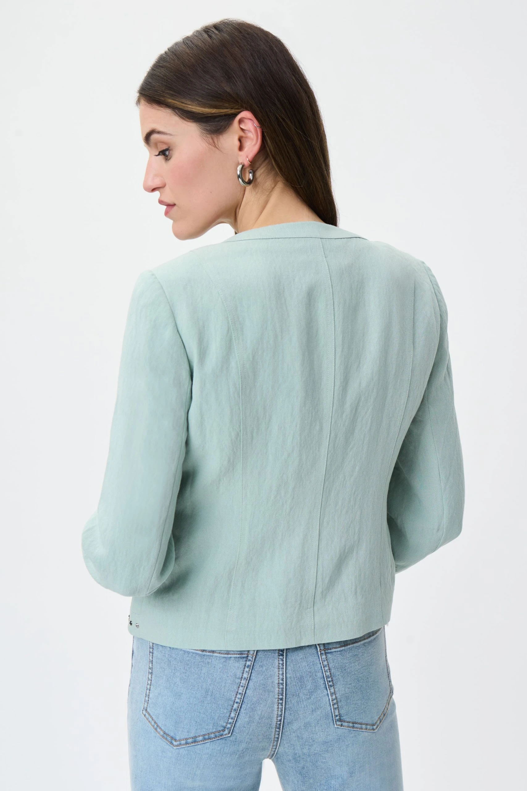 Joseph Ribkoff MINT STUDDED JACKET - Image 3