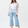 Joseph Ribkoff LACE JEAN JACKET