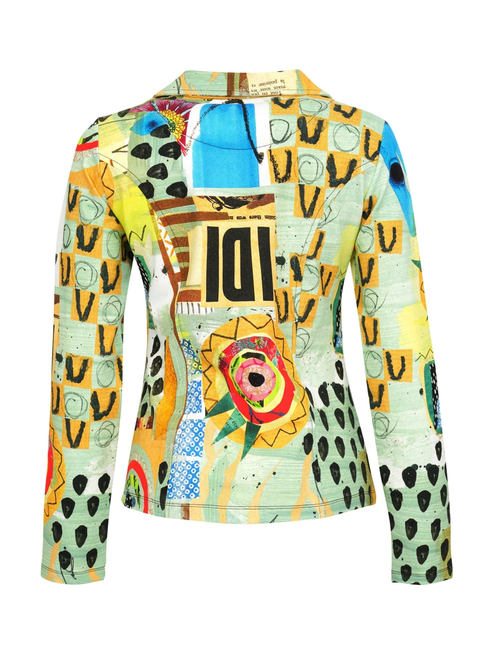 Dolcezza FUNNY BIRD NO 286 ZIP FRONT BLAZER - Image 2