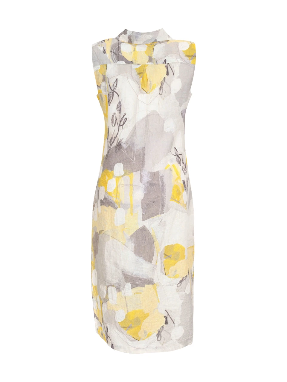 Dolcezza CITRON MIST 1 SLEEVELESS DUSTER DRESS - Image 2