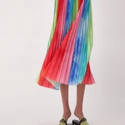 Gabby Isabella RAINBOW PLEATED SKIRT
