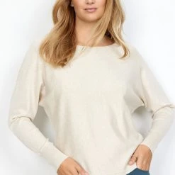 Soya Concept BUTTON BACK SWEATER