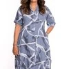 ETERN PRINTED DUSTER DRESS