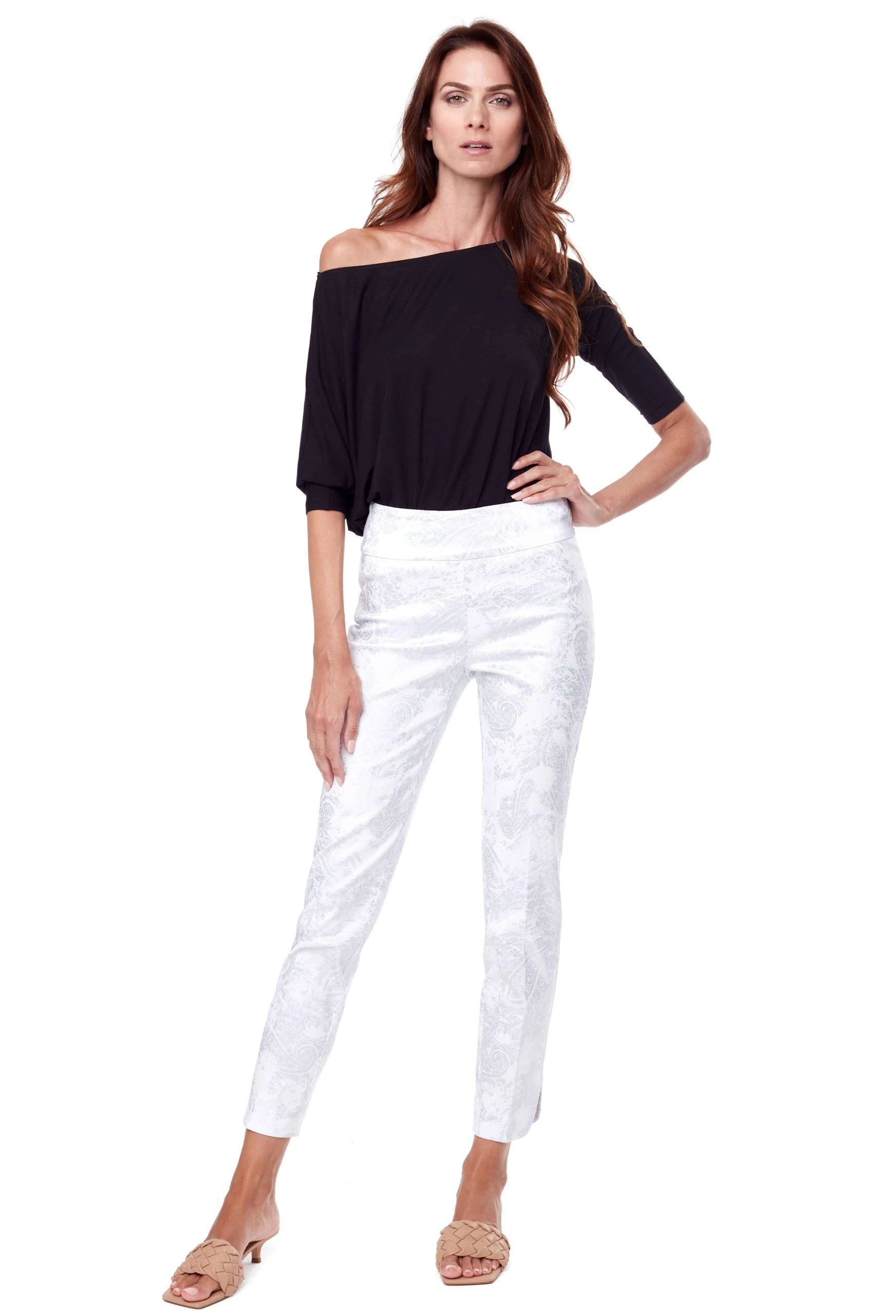 Up PAISLEY PETAL ANKLE PANT - Image 2