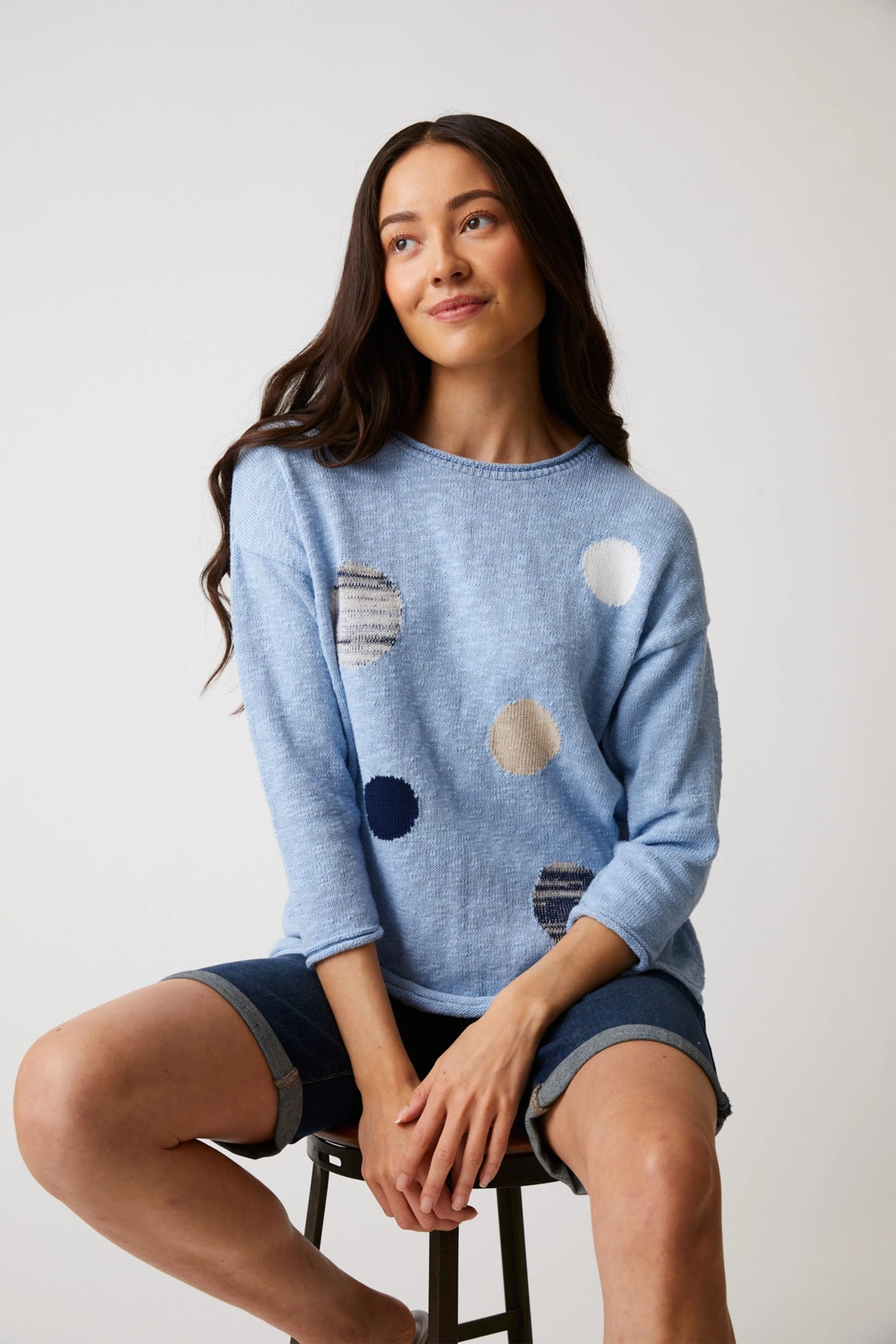 COTTON COUNTRY DOT DOT DOT PULLOVER - Image 3